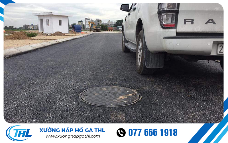 Hoàn thiện Nắp hố ga cho đường liên tỉnh Hưng Yên