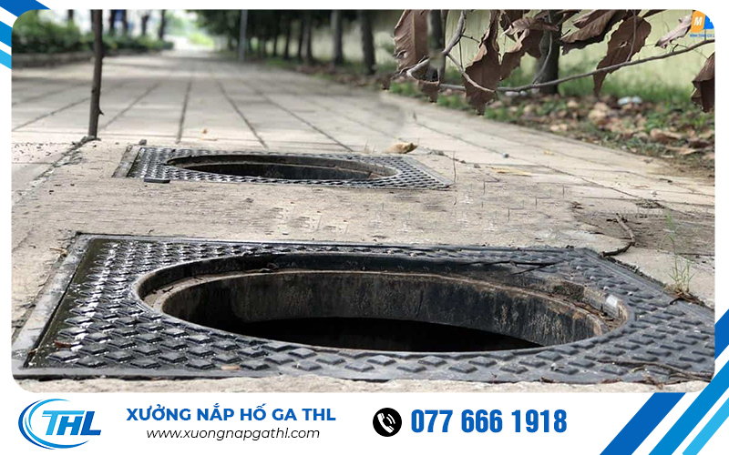 Nắp hố ga hoàn thiện