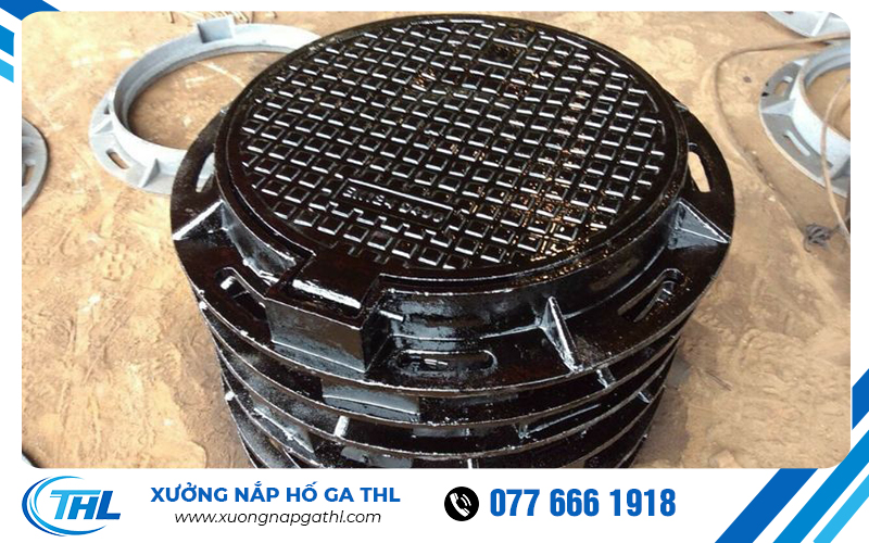 Nắp hố ga gang