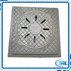 Nắp hố ga bằng composite khung dương có lỗ thoát nước