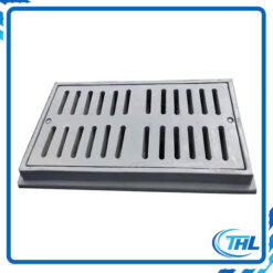 Song chắn rác bằng composite có khung